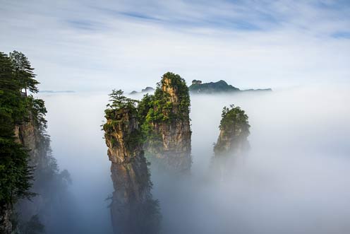 Zhangjiajie mist